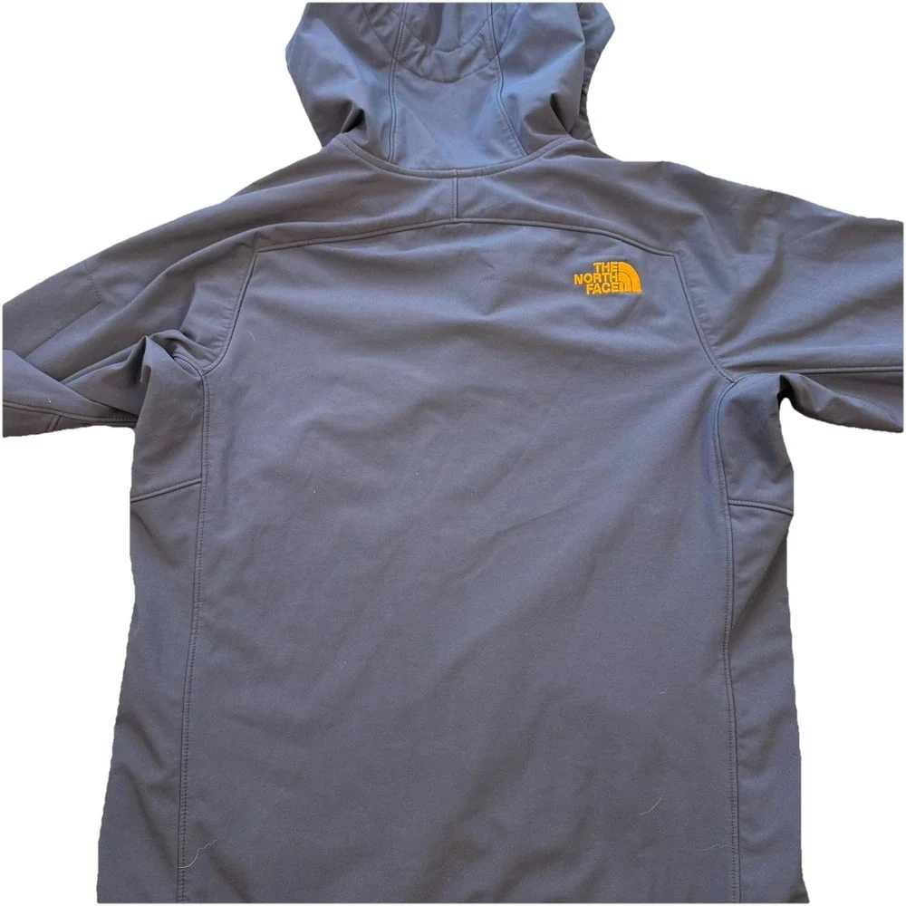 The North Face Men's Small S‎ Apex Flex Jacket Gray With Orange Accents